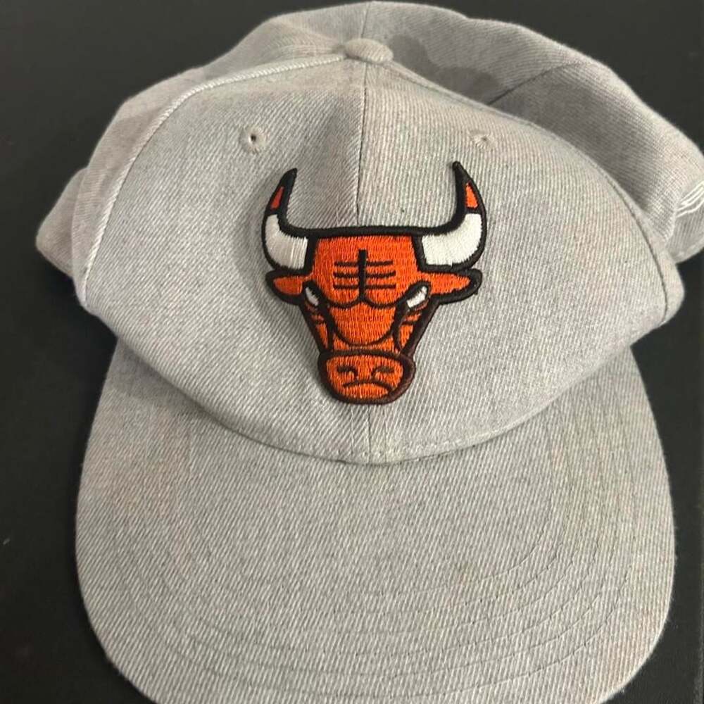 New Era Chicago Bulls 9FORTY Hat Grey NBA Cap